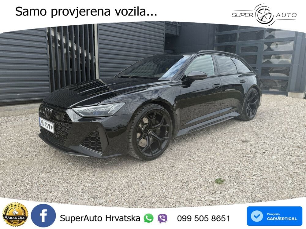Audi RS6 Avant 4.0 TFSI V8 performance (630 KS)  quattro tiptronic LED+GR SJED+ACC