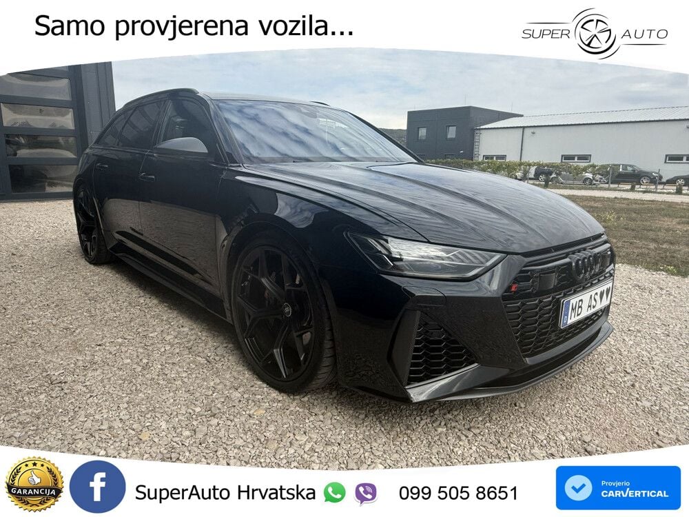 Audi RS6 Avant 4.0 TFSI V8 performance (630 KS)  quattro tiptronic LED+GR SJED+ACC