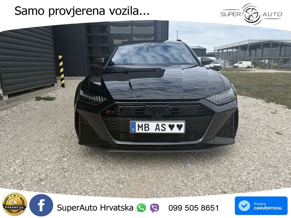 Audi RS6 Avant 4.0 TFSI V8 performance (630 KS)  quattro tiptronic LED+GR SJED+ACC