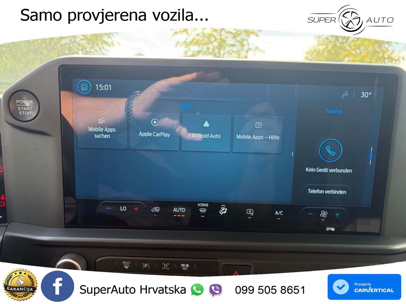 Ford Transit Custom 2.0 320 L2 FWD Trend SYNC4*KLIMAA 136 KS