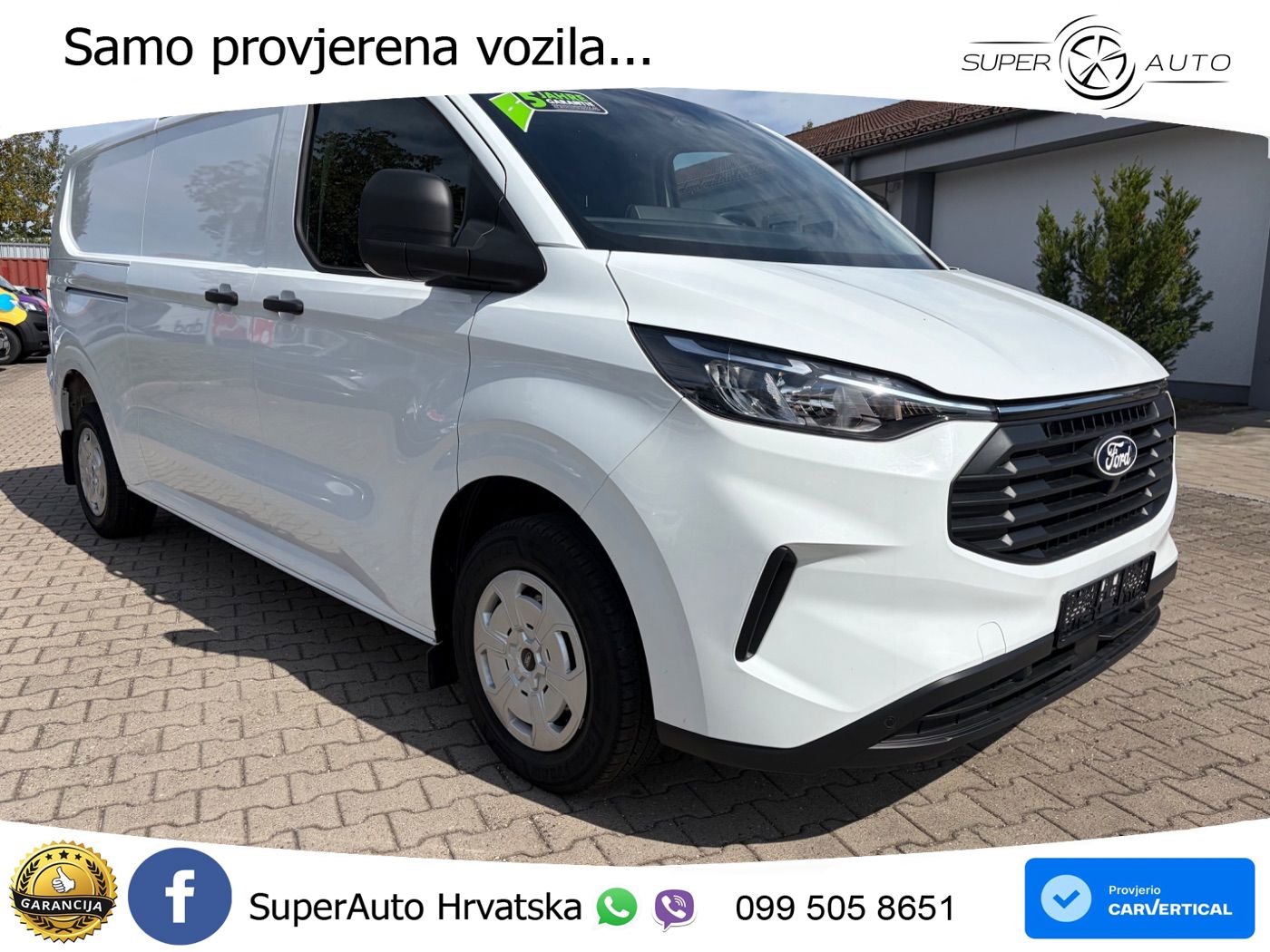 Ford Transit Custom 2.0 320 L2 FWD Trend SYNC4*KLIMAA 136 KS