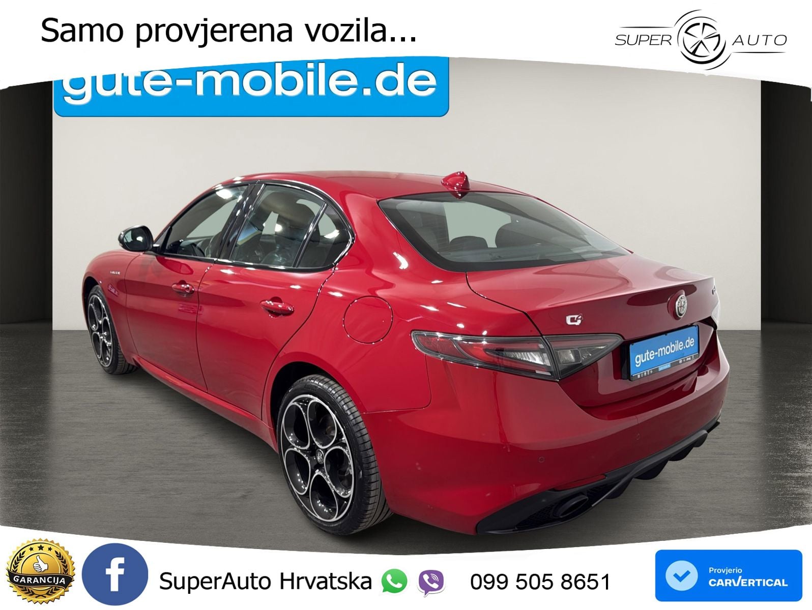 Alfa Romeo Giulia 2.0 Turbo (280 KS) Q4 Automatic