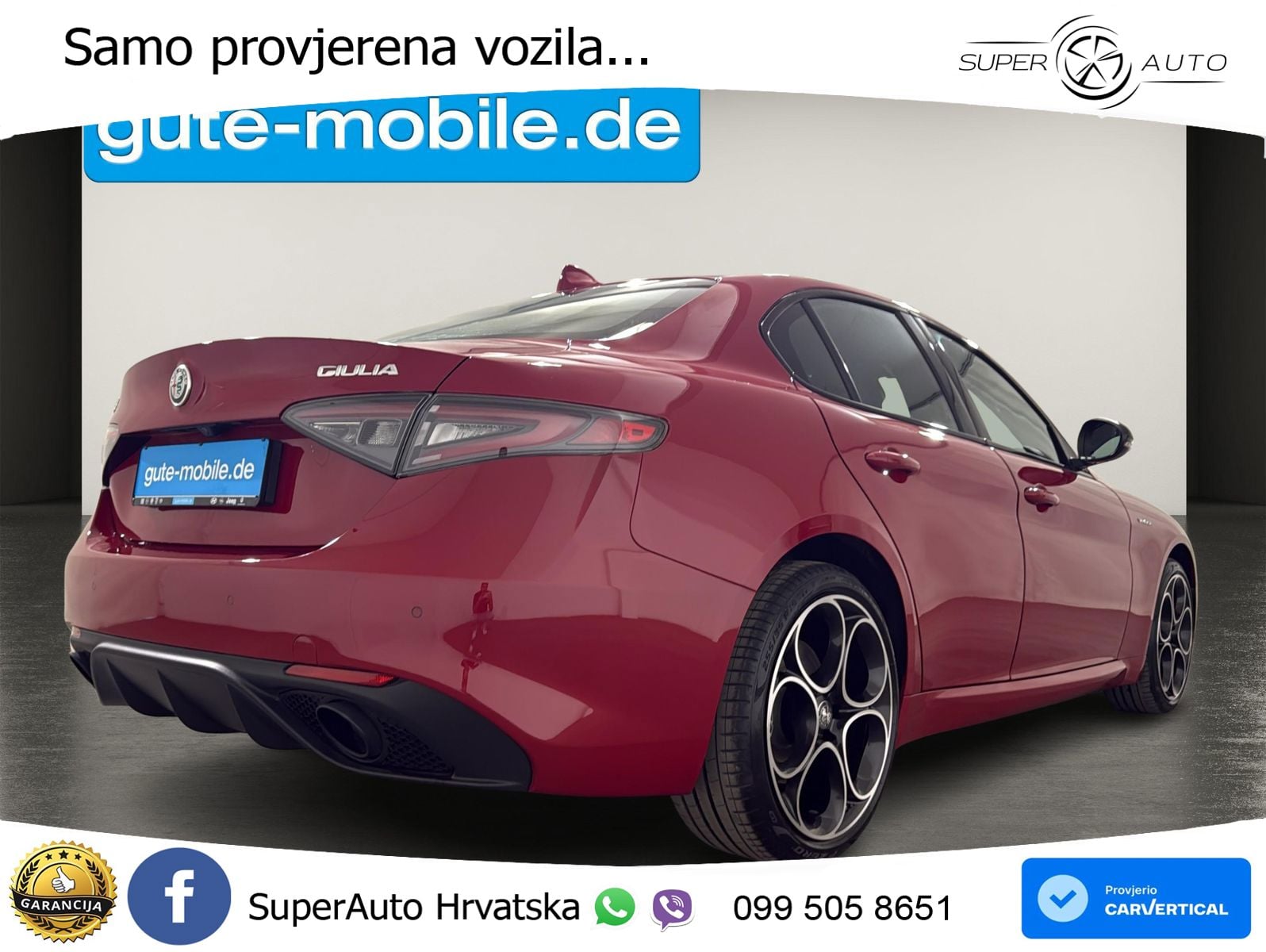 Alfa Romeo Giulia 2.0 Turbo (280 KS) Q4 Automatic