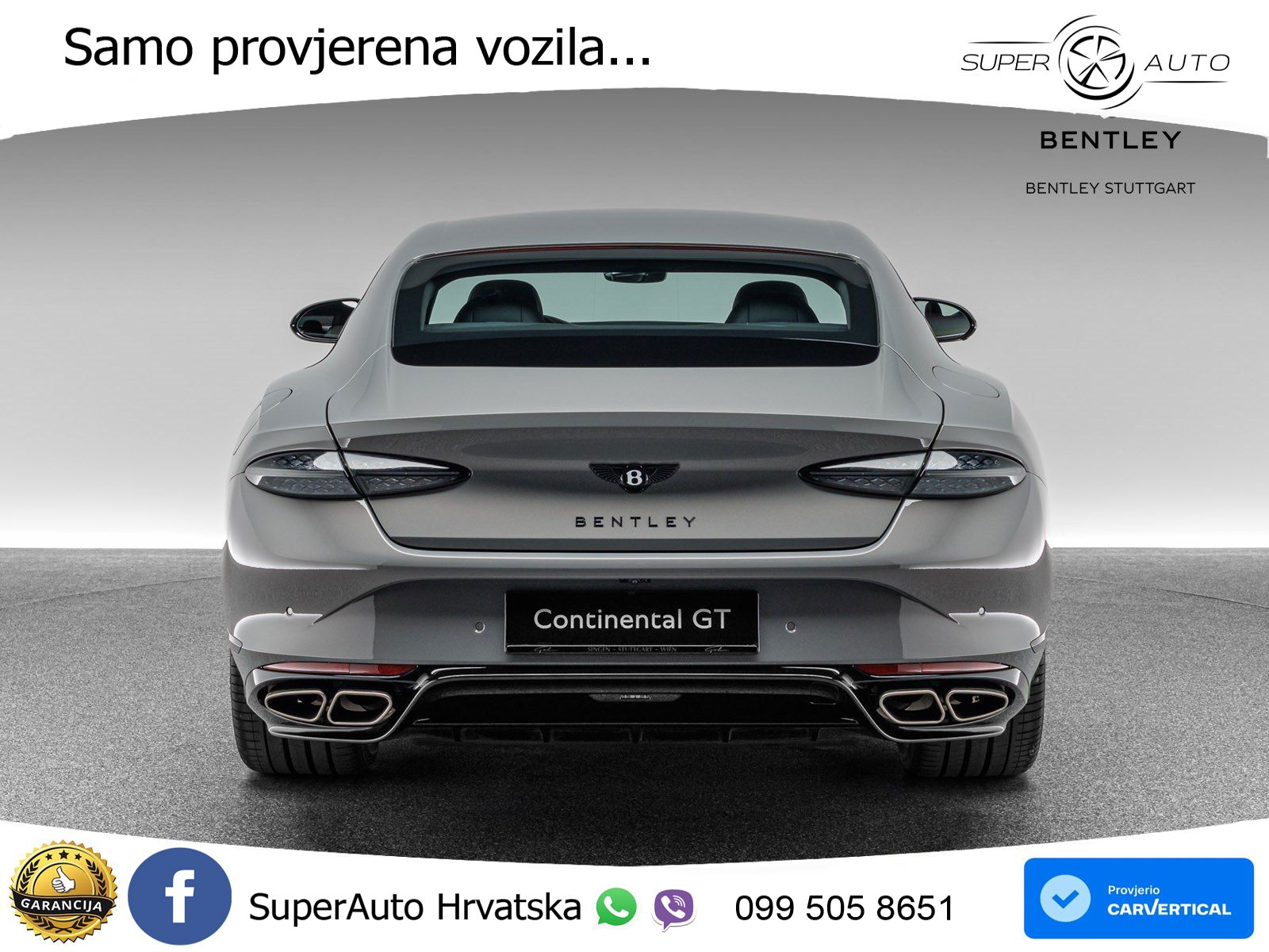 Bentley Continental GT IV 4.0 V8 TFSi (680 KS) AWD DCT LED+GR SJED+ACC
