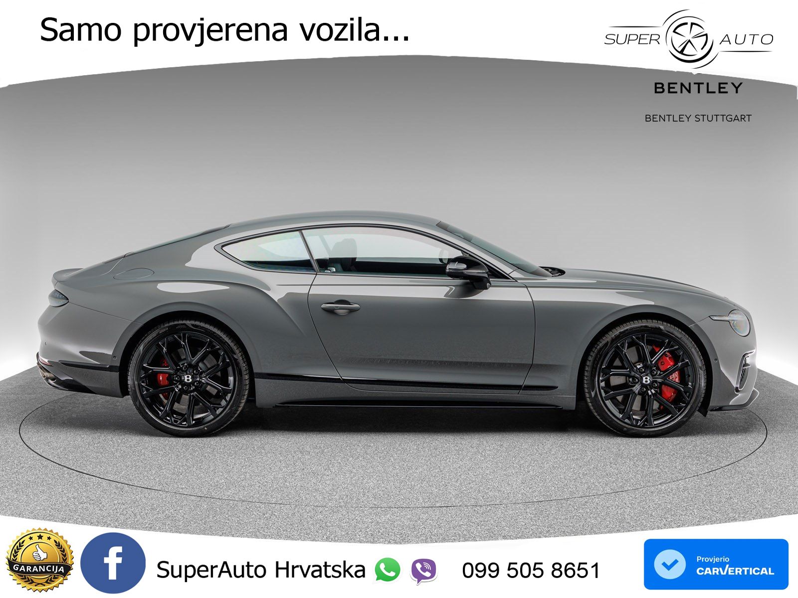 Bentley Continental GT IV 4.0 V8 TFSi (680 KS) AWD DCT LED+GR SJED+ACC