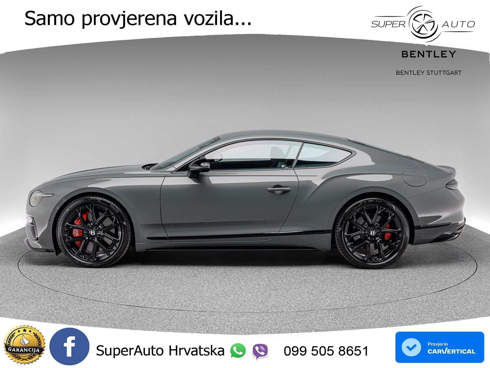 Bentley Continental GT IV 4.0 V8 TFSi (680 KS) AWD DCT LED+GR SJED+ACC
