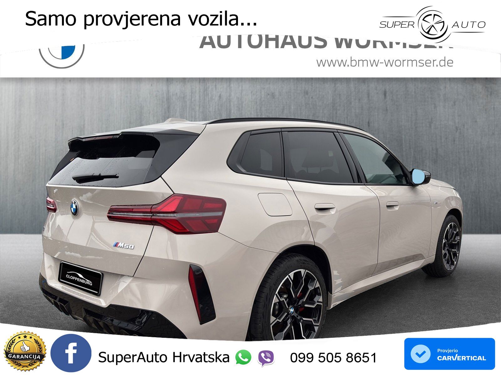 BMW X3 M50 xDrive Steptronic M Sport LED+GR SJED+ACC