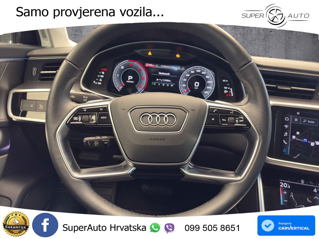 Audi A6 50 TDI V6 (286 KS) quattro tiptronic MATRIX+GR SJED+KAM