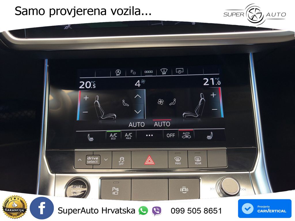 Audi A6 50 TDI V6 (286 KS) quattro tiptronic MATRIX+GR SJED+KAM