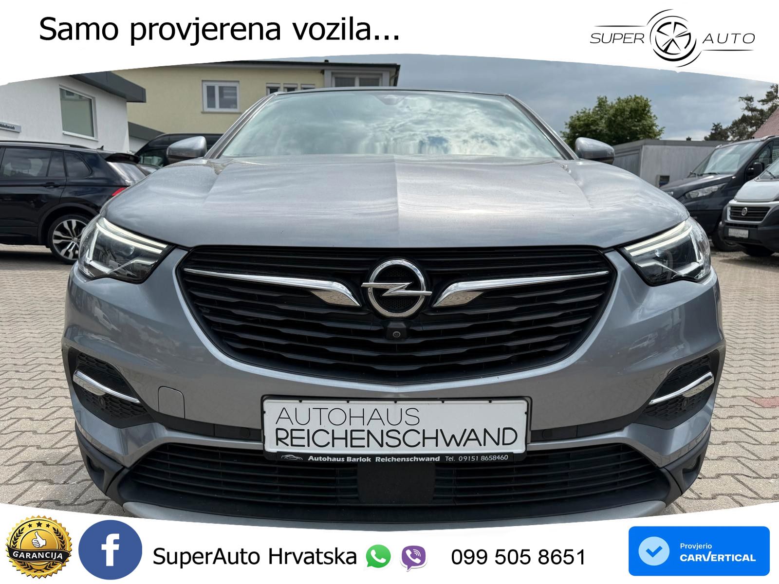 Opel Grandland X 2.0d (177 KS) Automatic LED+GR SJED+ACC