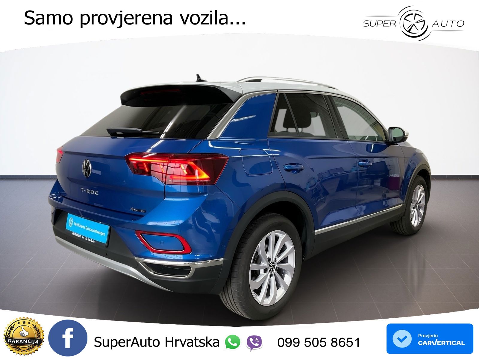 Volkswagen T-Roc I 2.0 TDI (150 KS) DSG LED+GR SJED+ACC