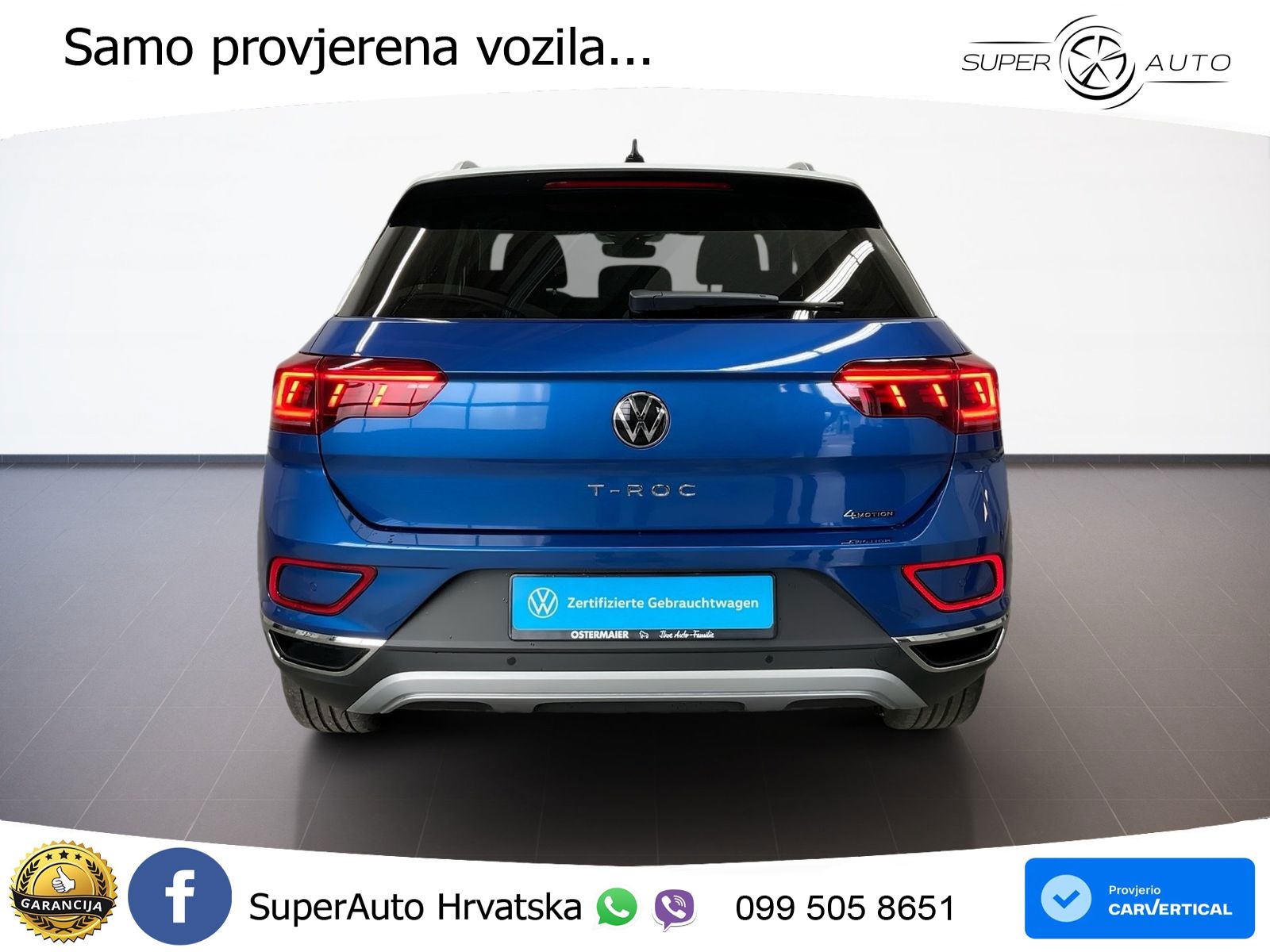 Volkswagen T-Roc I 2.0 TDI (150 KS) DSG LED+GR SJED+ACC