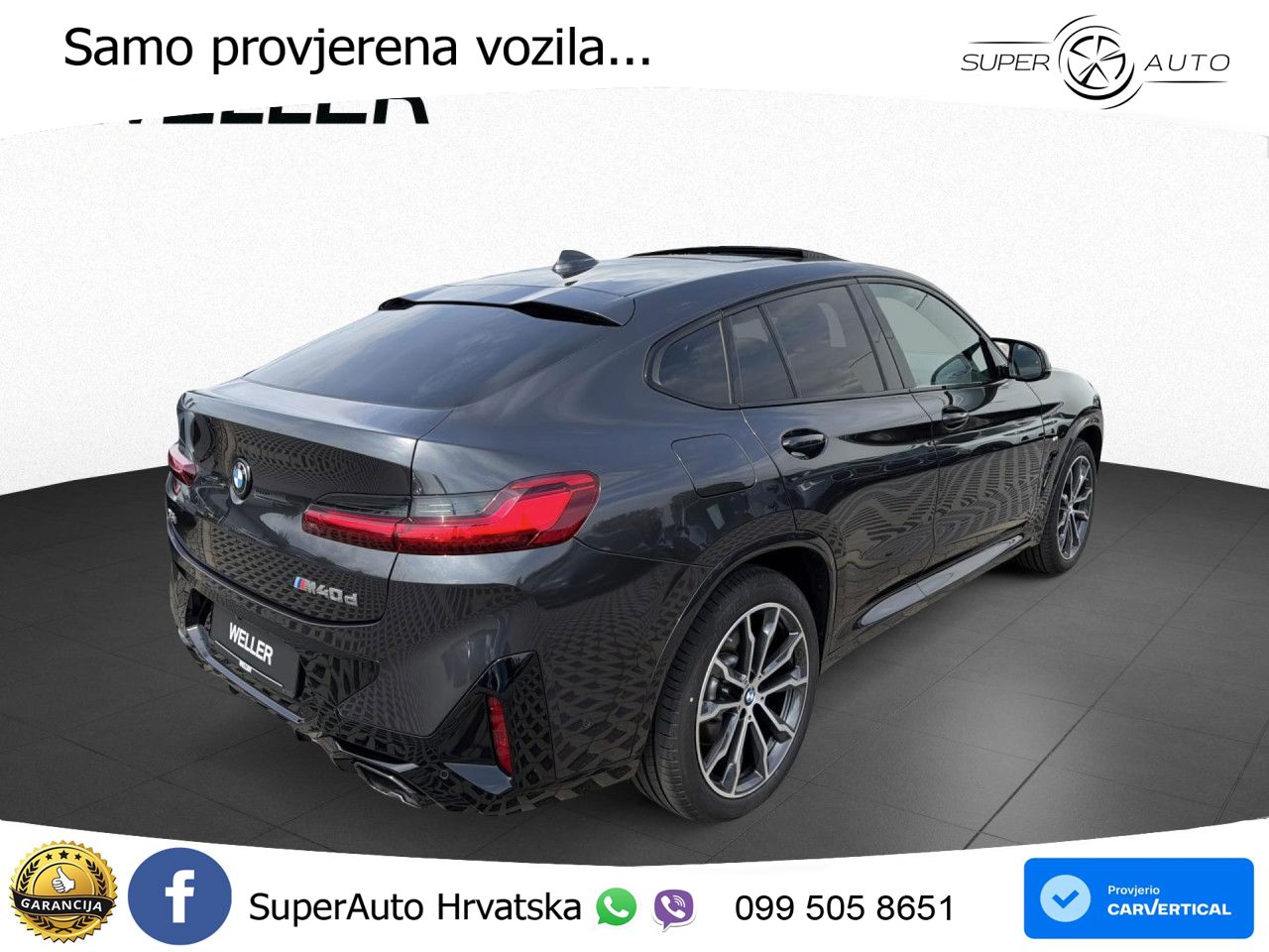BMW X4 M40d (340 KS) xDrive Steptronic LED+GR SJED+ACC