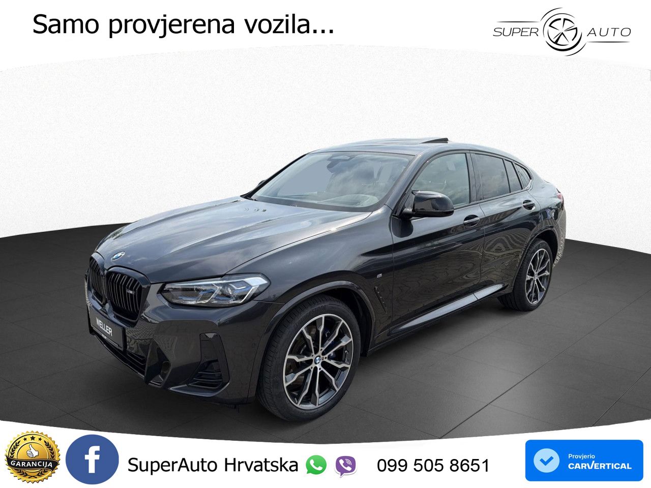 BMW X4 M40d (340 KS) xDrive Steptronic LED+GR SJED+ACC