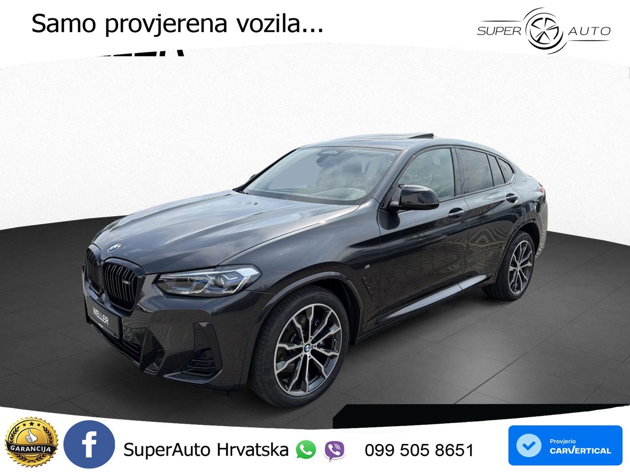 BMW X4 M40d (340 KS) xDrive Steptronic LED+GR SJED+ACC