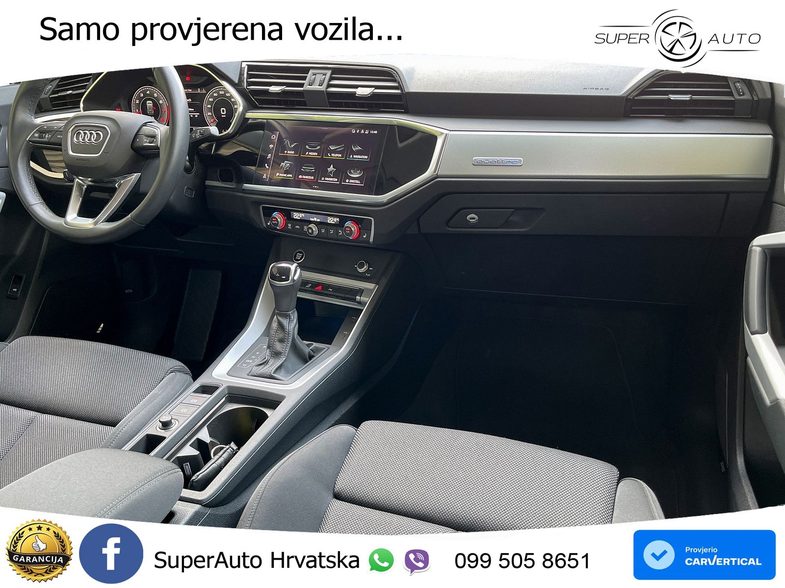 Audi Q3 45 TFSI (245 KS) quattro S tronic advanced LED+GR SJED+ACC