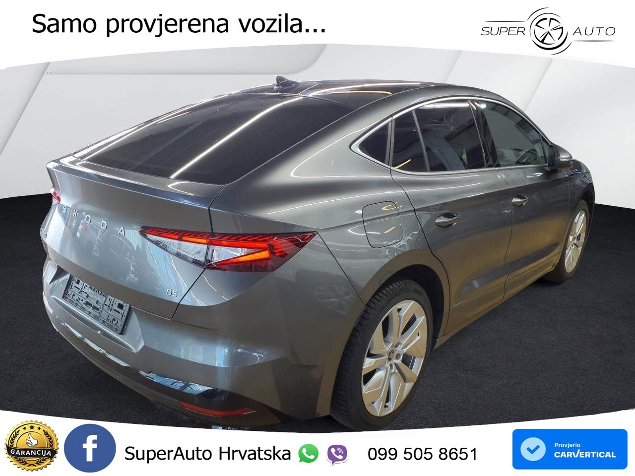 Škoda Enyaq Coupe iV 85 82 kWh (286 KS) Loft MATRIX+GR SJED+KAM