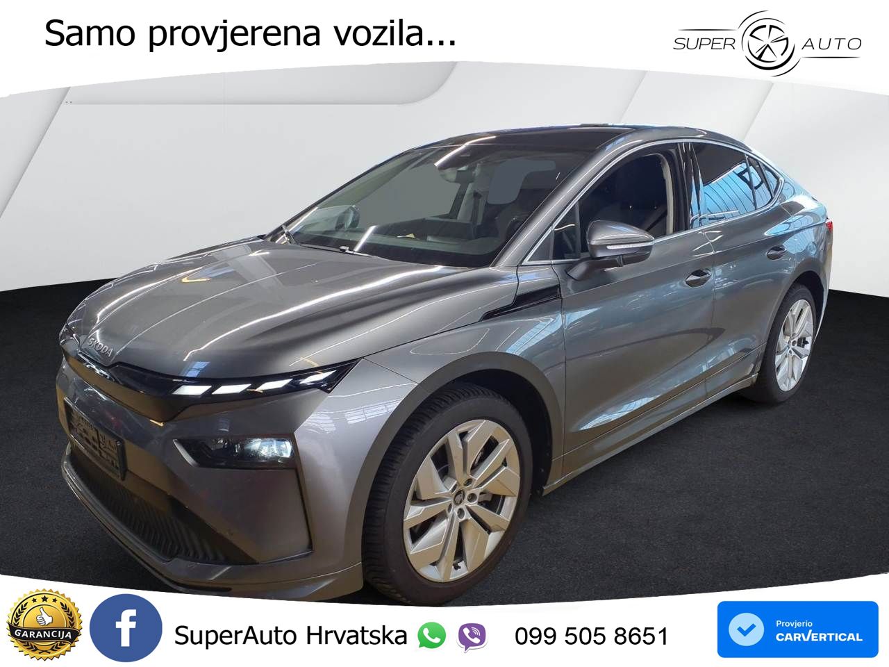 Škoda Enyaq Coupe iV 85 82 kWh (286 KS) Loft MATRIX+GR SJED+KAM