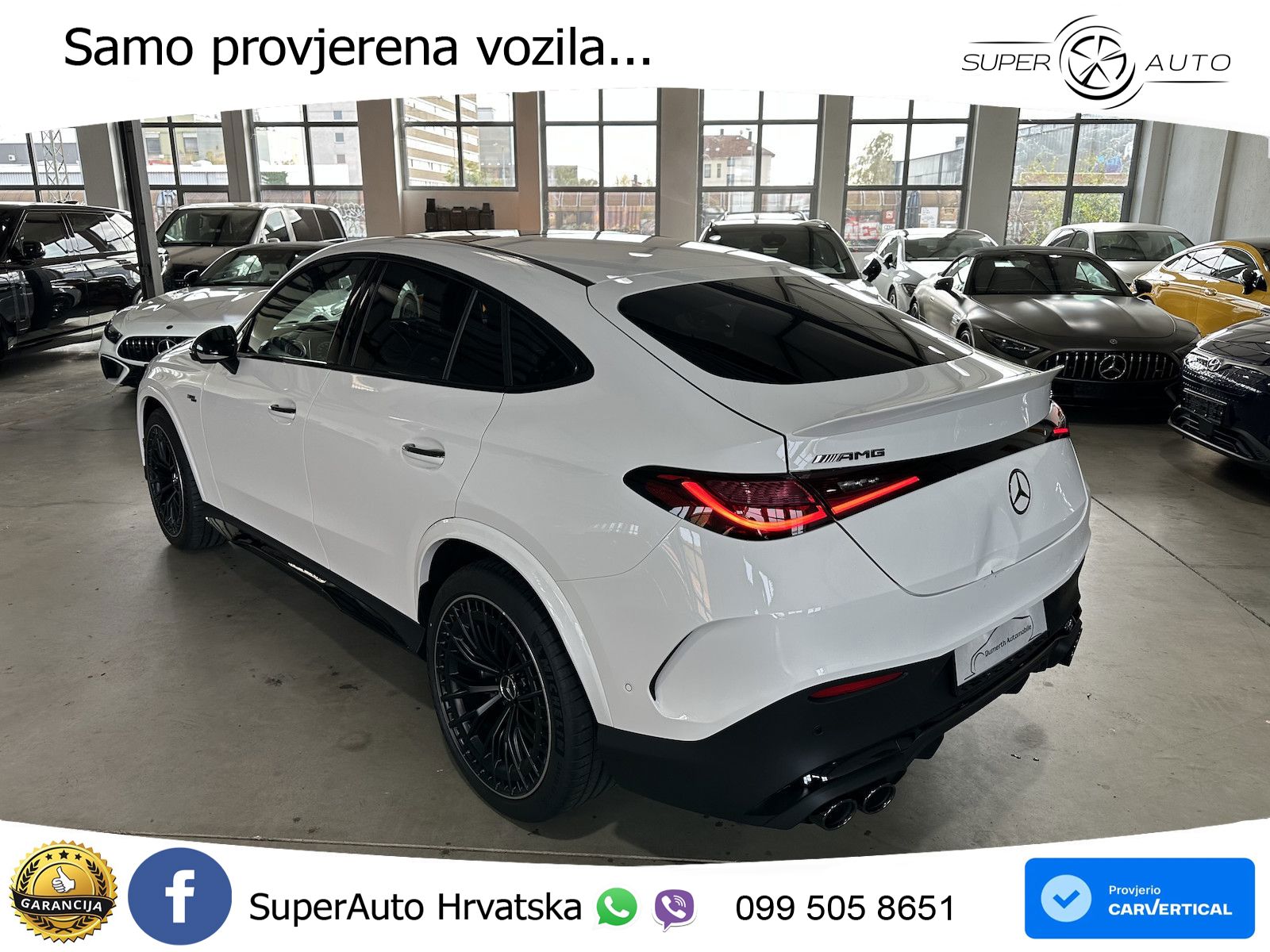 Mercedes AMG GLC 53 (449 KS) 4MATIC+ AMG SPEEDSHIFT TCT 9G ACC+HEAD+GR SJED+360+PANO