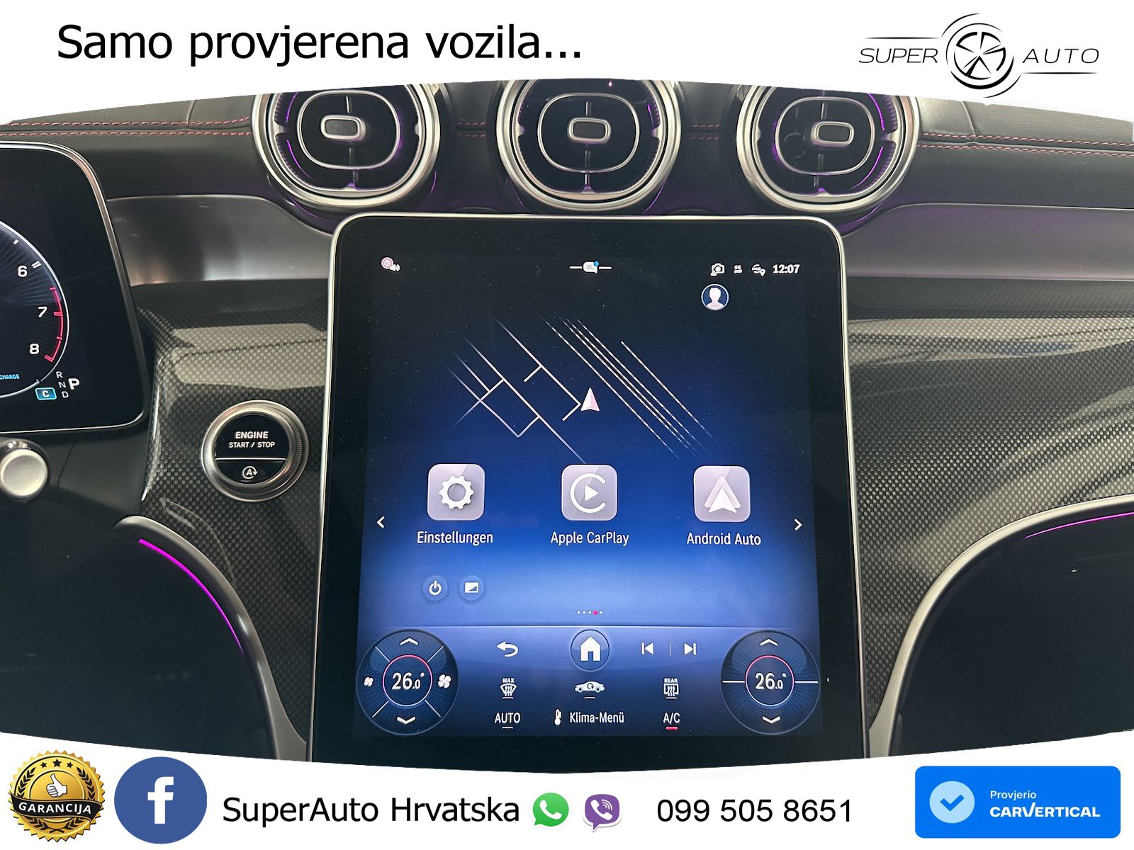 Mercedes AMG GLC 53 (449 KS) 4MATIC+ AMG SPEEDSHIFT TCT 9G ACC+HEAD+GR SJED+360+PANO