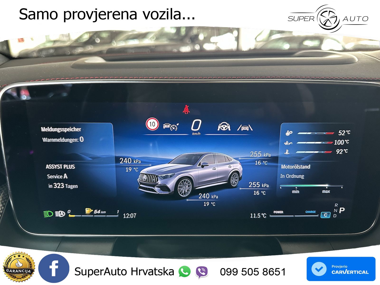 Mercedes AMG GLC 53 (449 KS) 4MATIC+ AMG SPEEDSHIFT TCT 9G ACC+HEAD+GR SJED+360+PANO