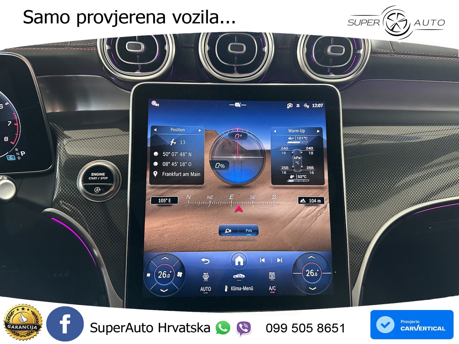 Mercedes AMG GLC 53 (449 KS) 4MATIC+ AMG SPEEDSHIFT TCT 9G ACC+HEAD+GR SJED+360+PANO
