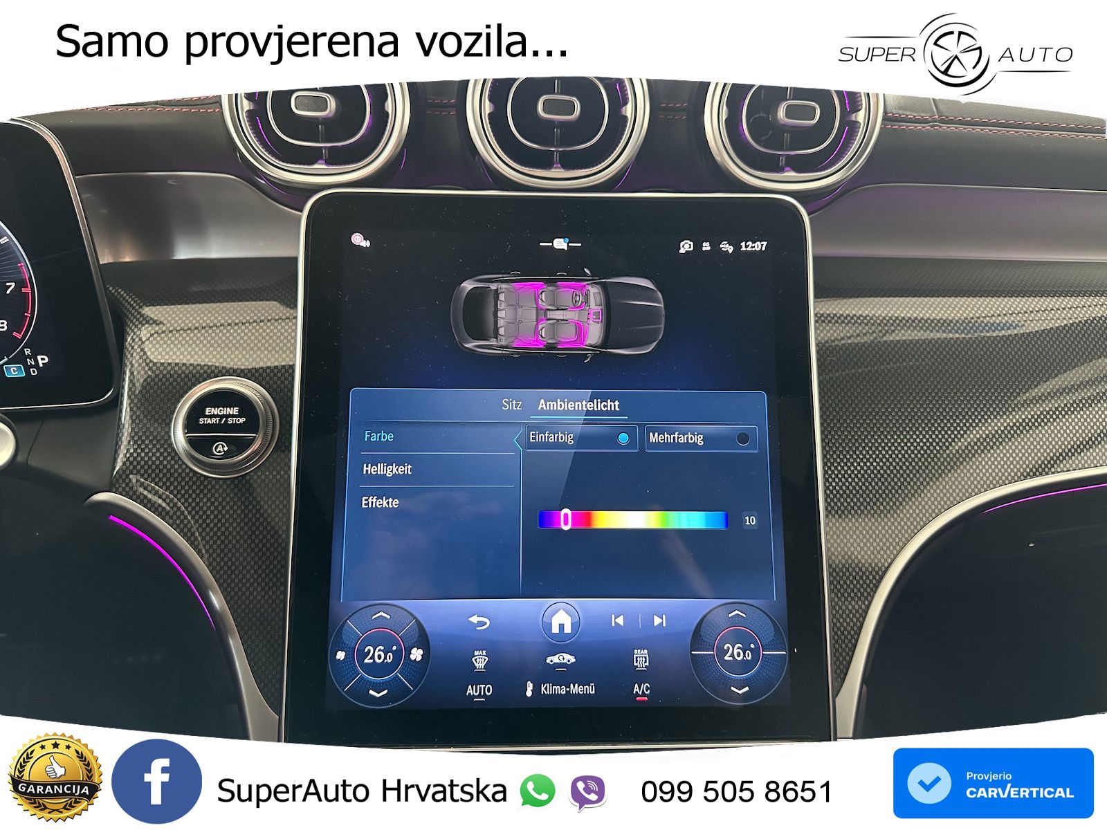 Mercedes AMG GLC 53 (449 KS) 4MATIC+ AMG SPEEDSHIFT TCT 9G ACC+HEAD+GR SJED+360+PANO
