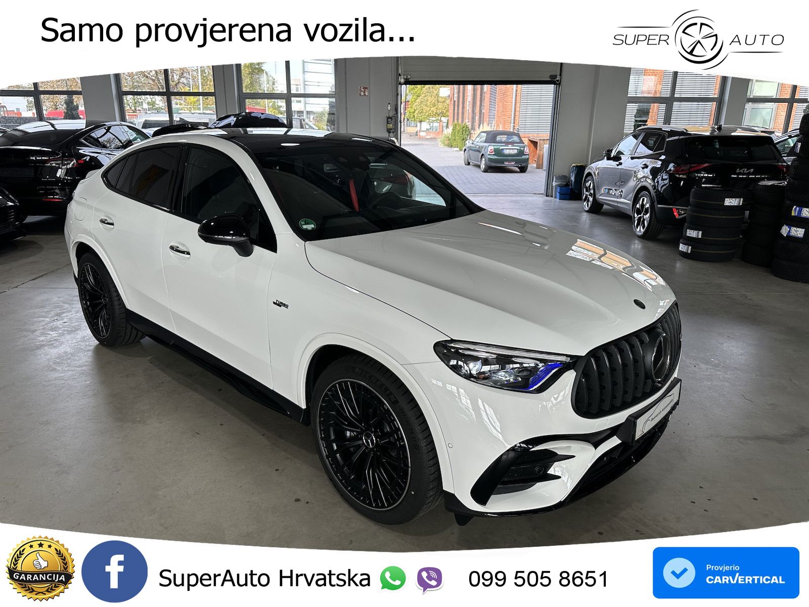 Mercedes AMG GLC 53 (449 KS) 4MATIC+ AMG SPEEDSHIFT TCT 9G ACC+HEAD+GR SJED+360+PANO