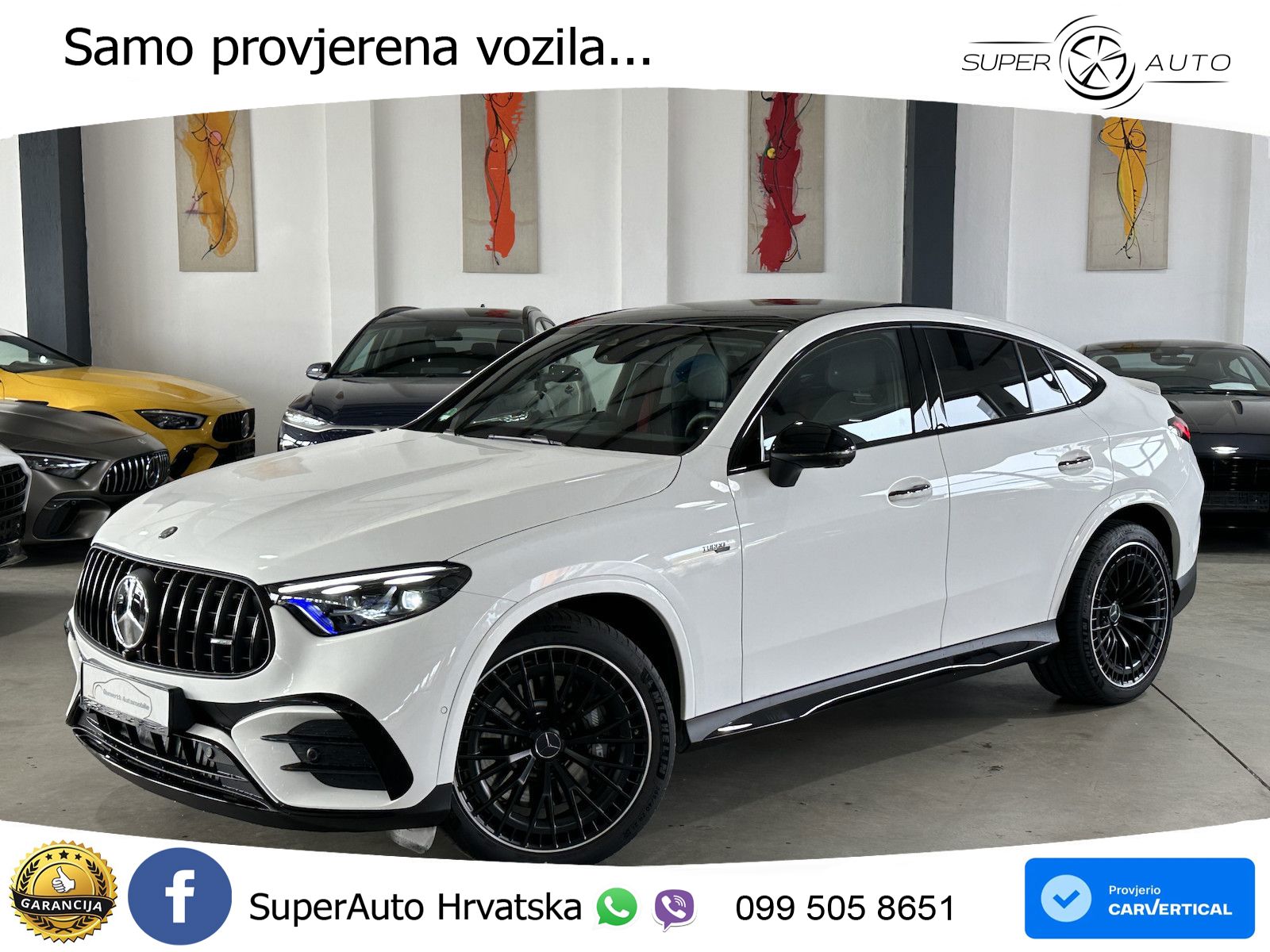 Mercedes AMG GLC 53 (449 KS) 4MATIC+ AMG SPEEDSHIFT TCT 9G ACC+HEAD+GR SJED+360+PANO