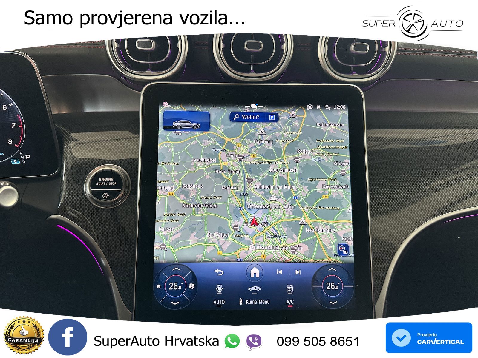 Mercedes AMG GLC 53 (449 KS) 4MATIC+ AMG SPEEDSHIFT TCT 9G ACC+HEAD+GR SJED+360+PANO