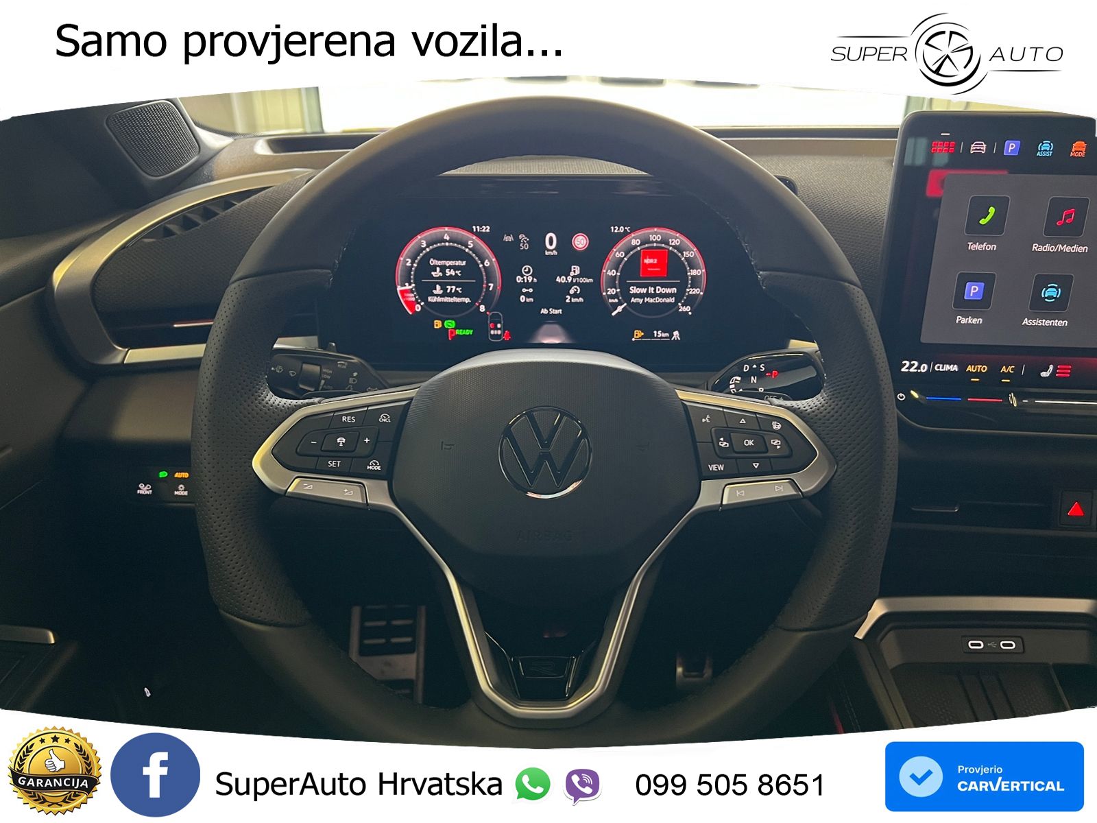 Volkswagen T-Roc 1.5 eTSI (150 KS)  DSG R-Line LED+GR SJED+ACC