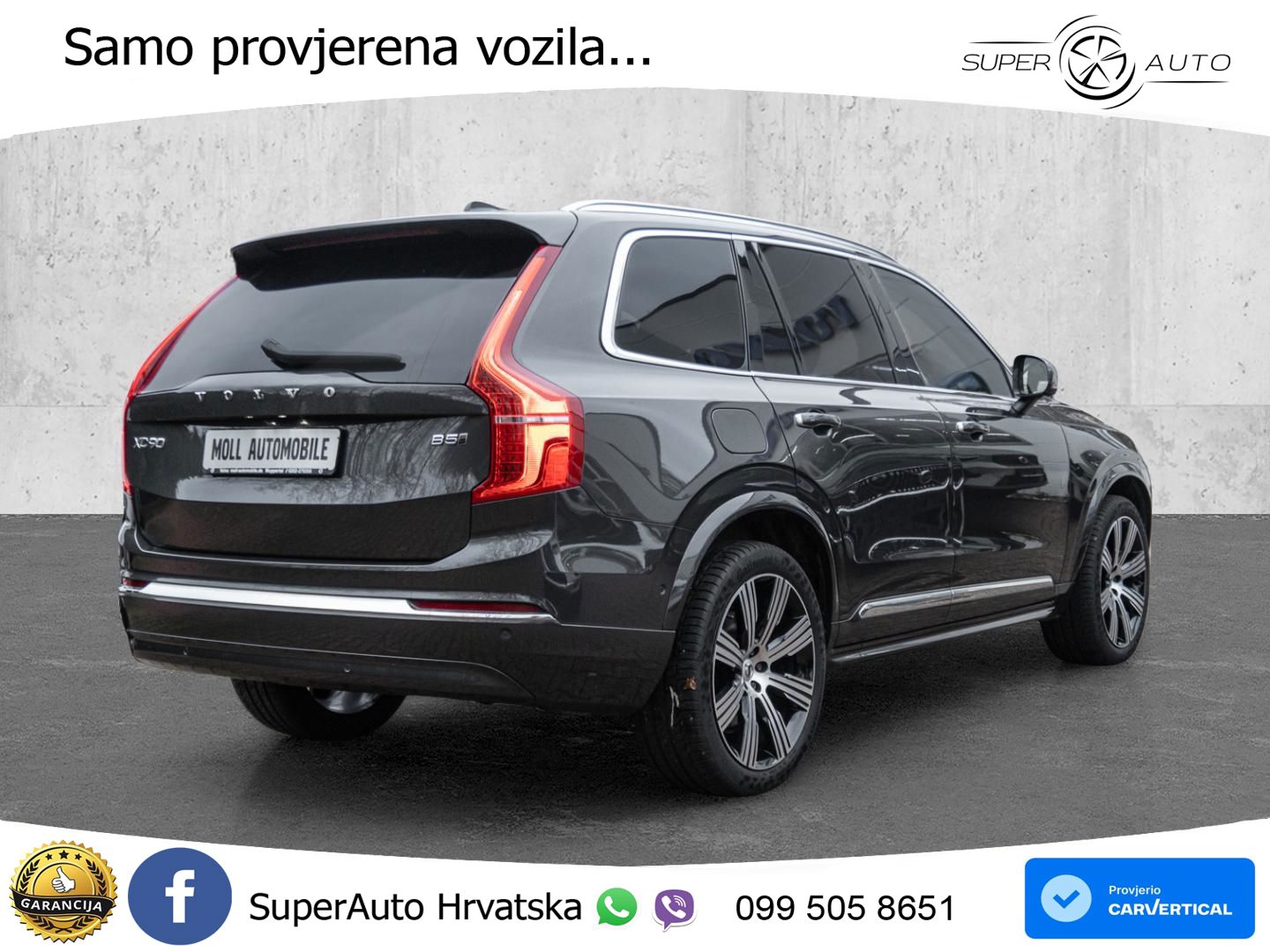 Volvo XC90 2.0 B5 Diesel AWD Automatic ACC+GR SJED+360+PANO