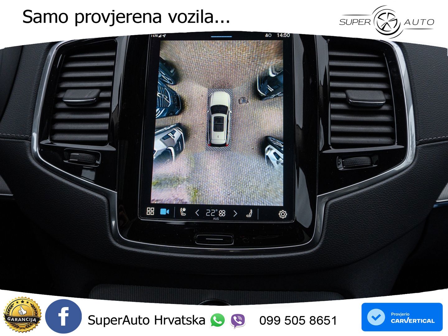 Volvo XC90 2.0 B5 Diesel AWD Automatic ACC+GR SJED+360+PANO