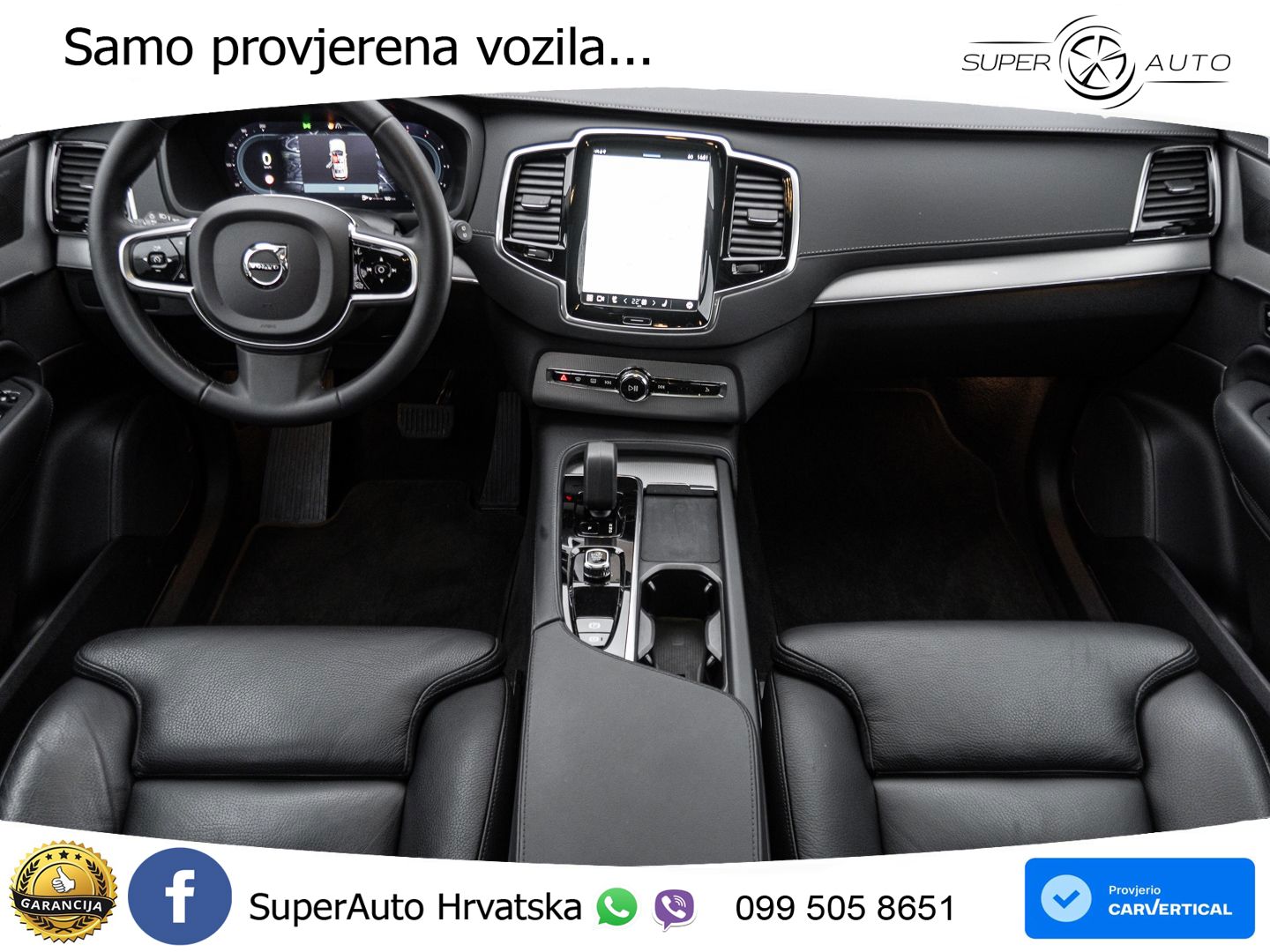 Volvo XC90 2.0 B5 Diesel AWD Automatic ACC+GR SJED+360+PANO