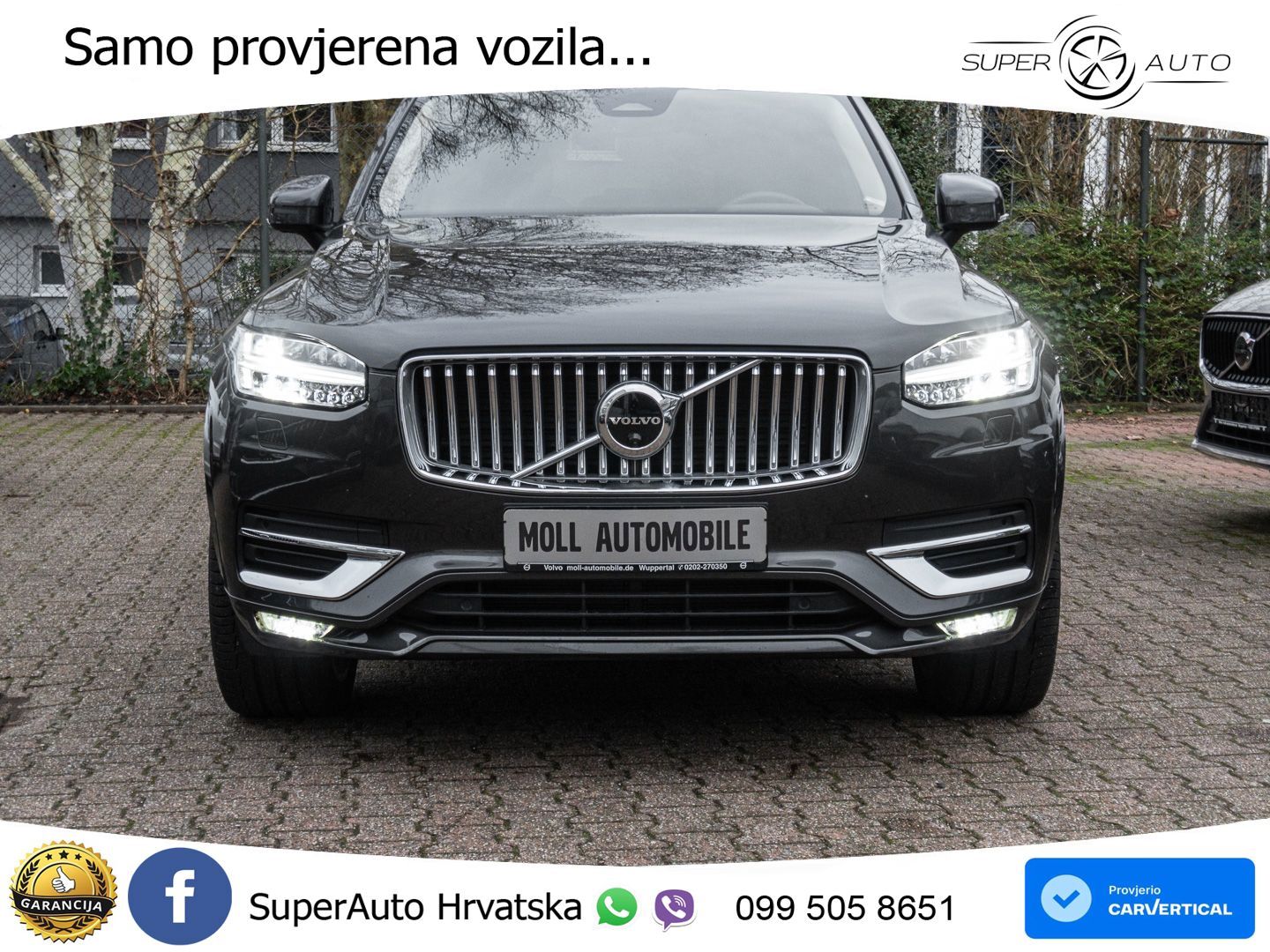 Volvo XC90 2.0 B5 Diesel AWD Automatic ACC+GR SJED+360+PANO