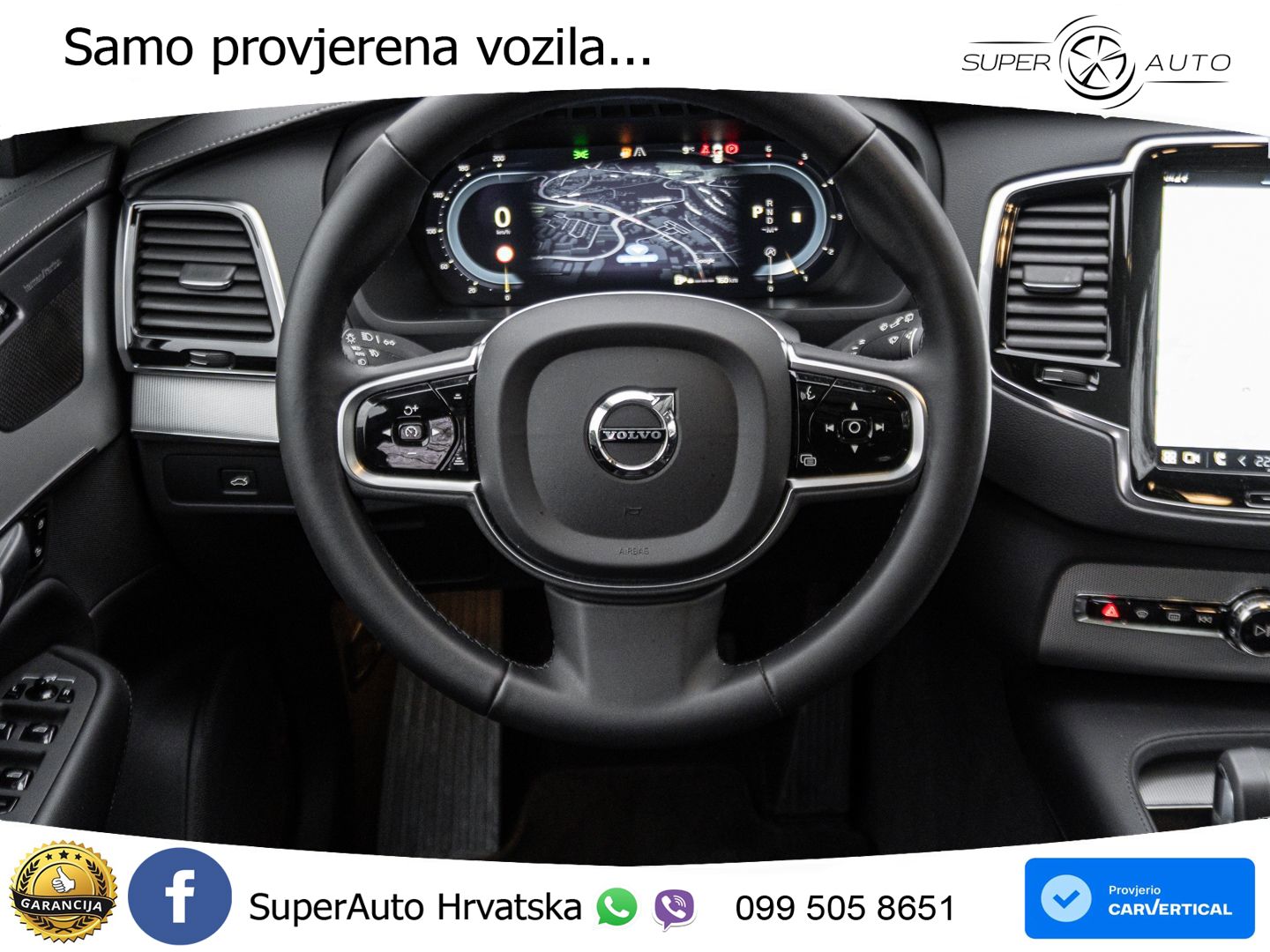 Volvo XC90 2.0 B5 Diesel AWD Automatic ACC+GR SJED+360+PANO