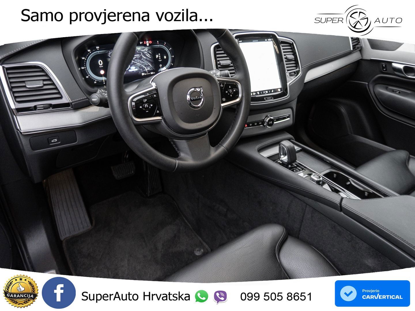 Volvo XC90 2.0 B5 Diesel AWD Automatic ACC+GR SJED+360+PANO