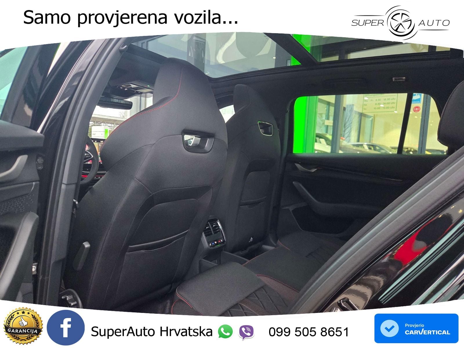 Škoda Octavia Combi RS 2.0 TSI (265 KS) DSG LED+GR SJED+ACC