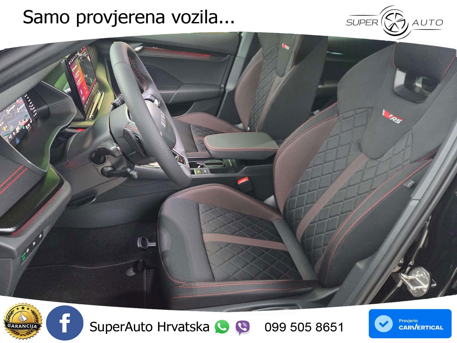Škoda Octavia Combi RS 2.0 TSI (265 KS) DSG LED+GR SJED+ACC