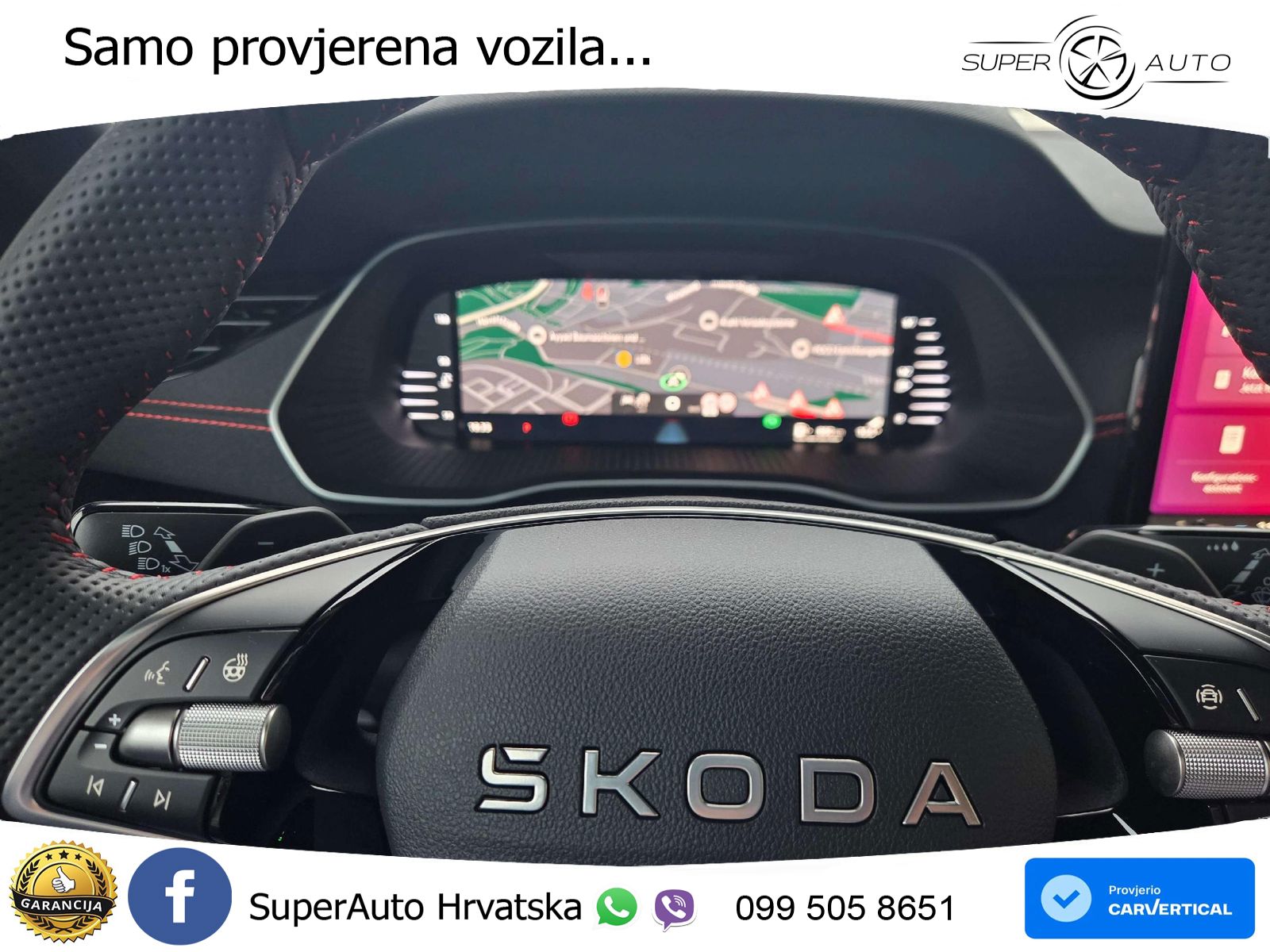 Škoda Octavia Combi RS 2.0 TSI (265 KS) DSG LED+GR SJED+ACC