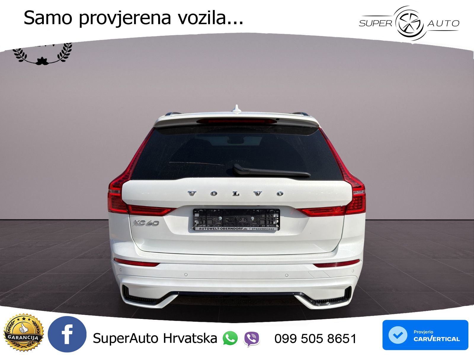 Volvo XC60 T8 AWD Geartronic ZRAČNI+ACC+GR SJED+KAM+PANO