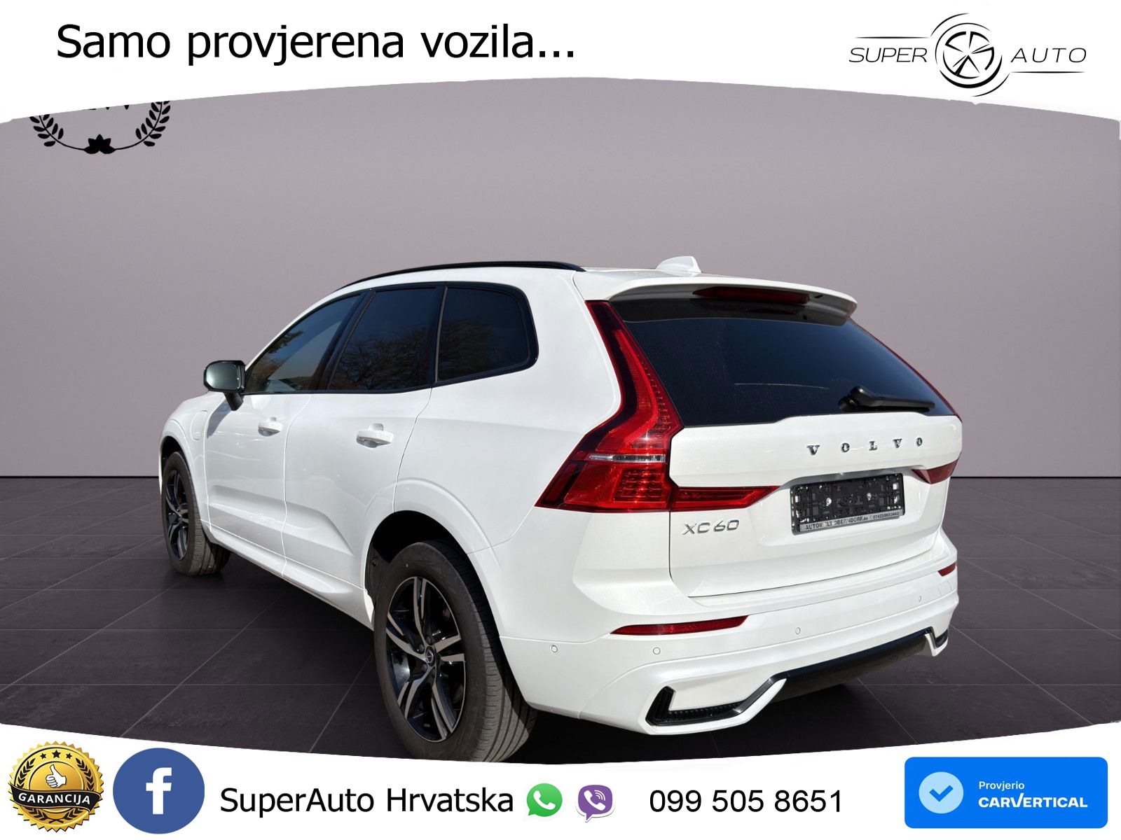 Volvo XC60 T8 AWD Geartronic ZRAČNI+ACC+GR SJED+KAM+PANO