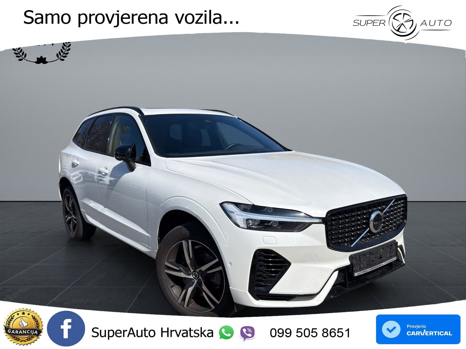 Volvo XC60 T8 AWD Geartronic ZRAČNI+ACC+GR SJED+KAM+PANO