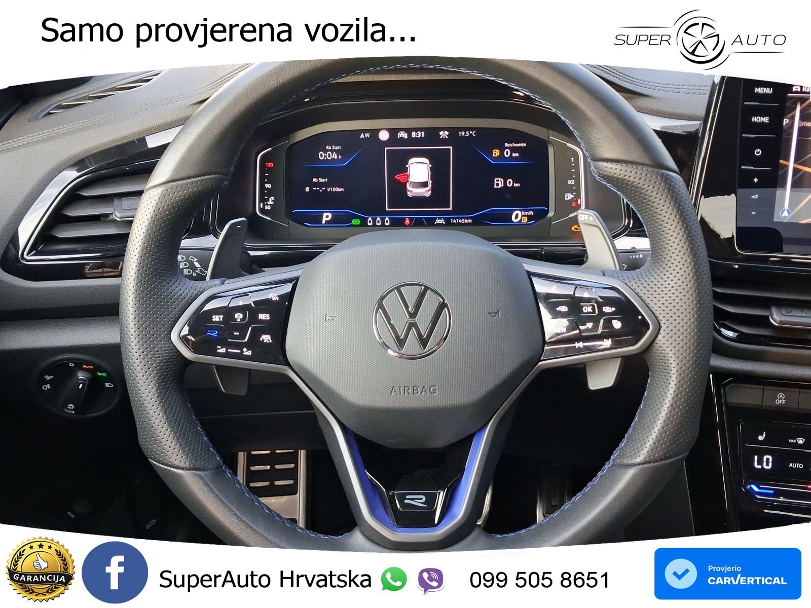 Volkswagen T-Roc R 2.0 TSI (300 KS) OPF 4M DSG LED+GR SJED+ACC