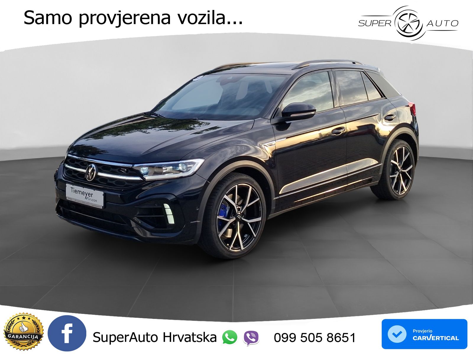 Volkswagen T-Roc R 2.0 TSI (300 KS) OPF 4M DSG LED+GR SJED+ACC
