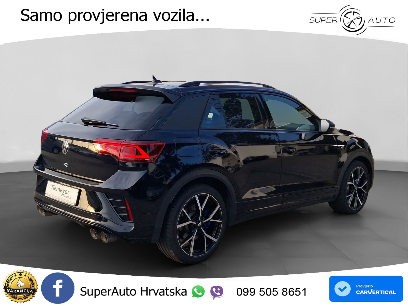 Volkswagen T-Roc R 2.0 TSI (300 KS) OPF 4M DSG LED+GR SJED+ACC