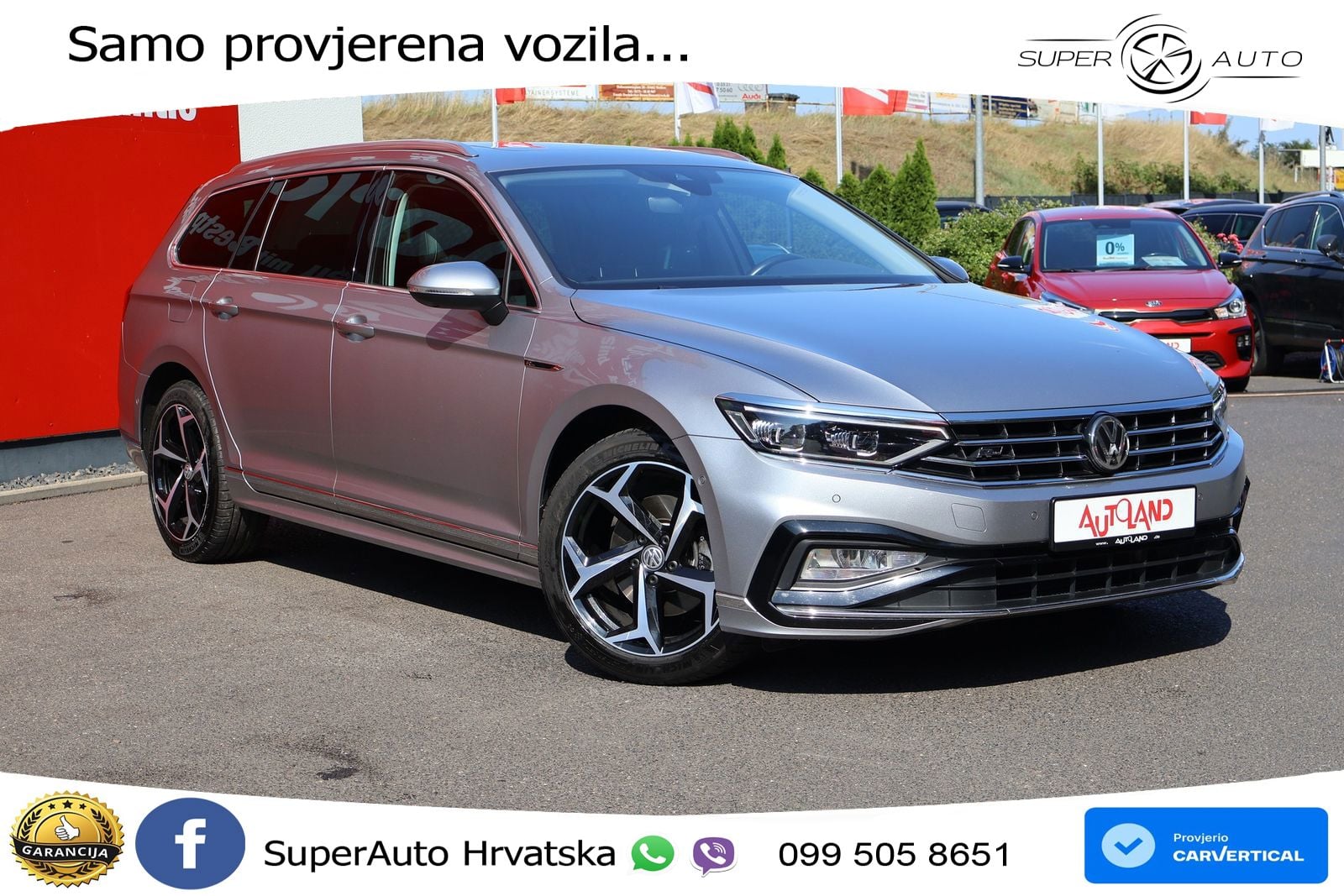 Volkswagen Passat Variant 2.0 TDI (190 KS) 4MOTION DSG R-Line ACC+GR SJED+360+PANO