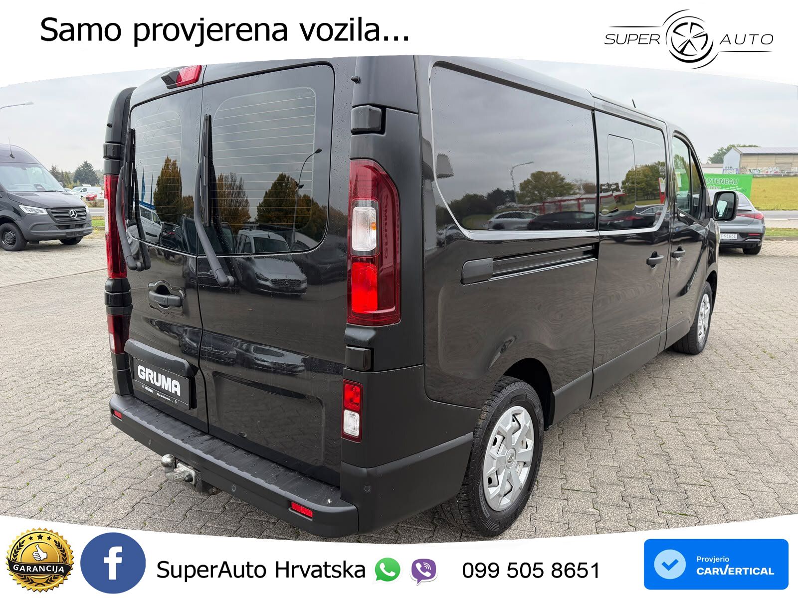 Renault Trafic Komfort DOKA L2H1 3,0t LED+AHK+6-SitzeNSW 150 KS