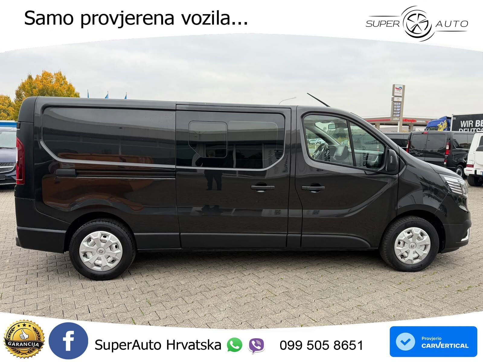 Renault Trafic Komfort DOKA L2H1 3,0t LED+AHK+6-SitzeNSW 150 KS