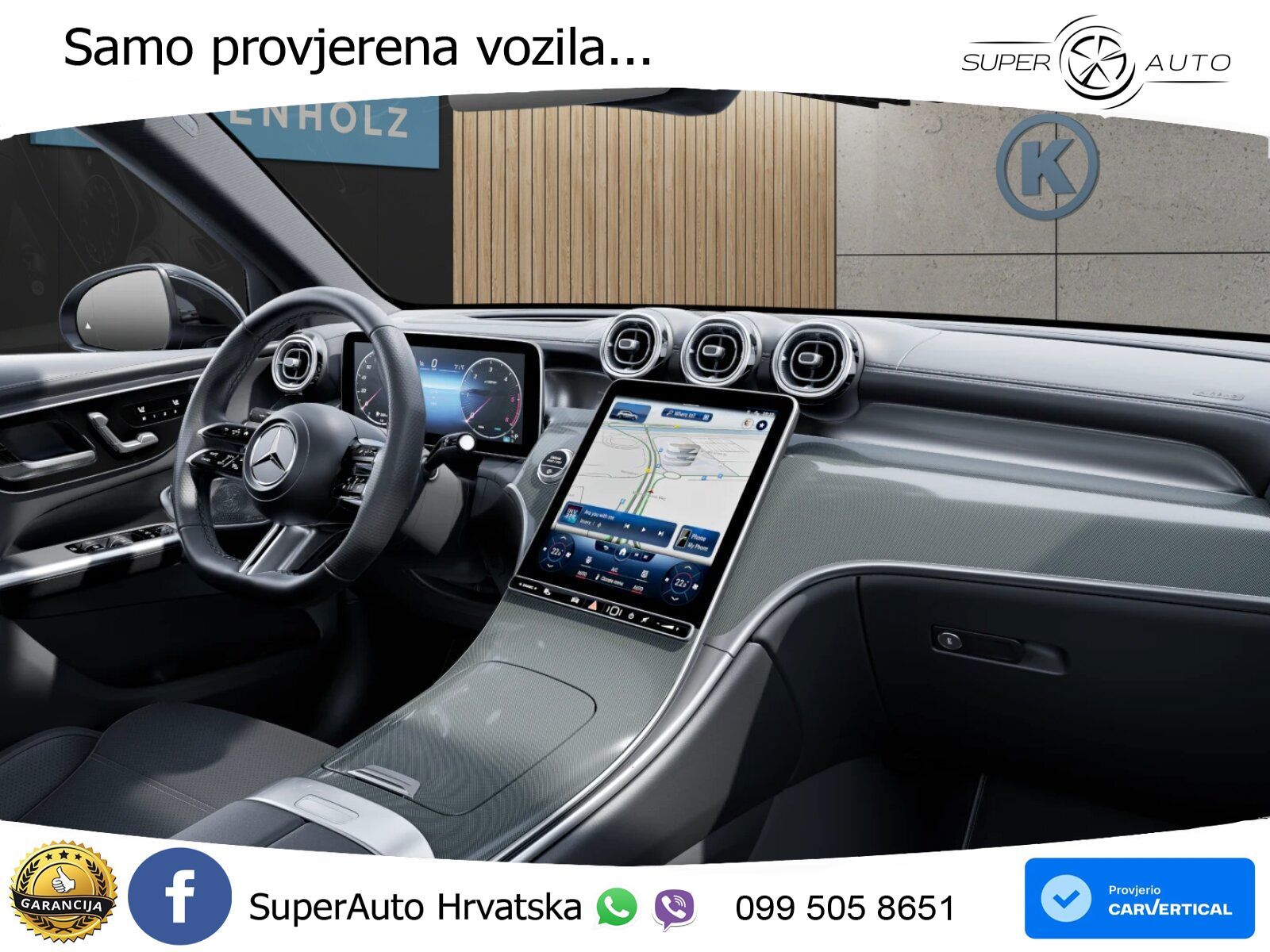 Mercedes GLC 220d (197 KS) 4MATIC 9G-TRONIC AMG ZRAČNI+ACC+GR SJED+KAM+PANO